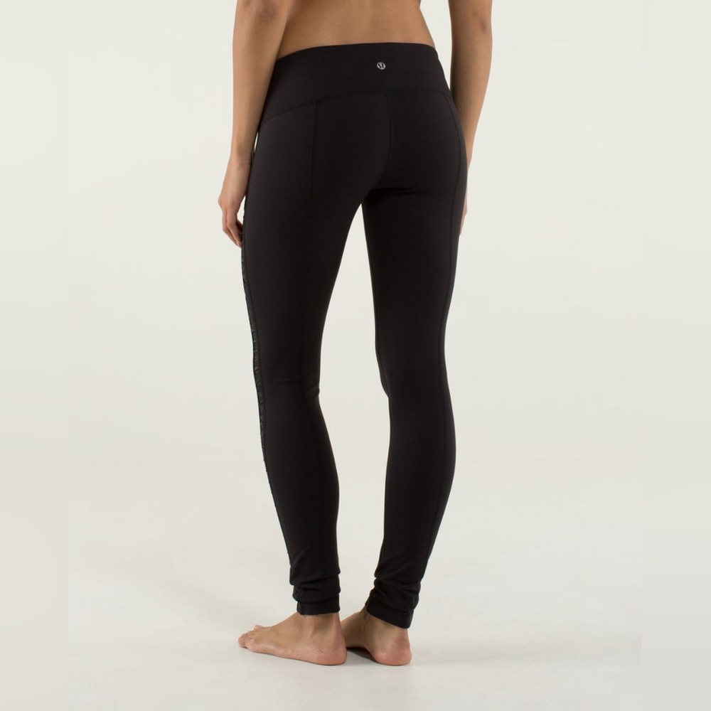 Lululemon Practice Daily Pants Black Size 4 - Picture 2 of 10